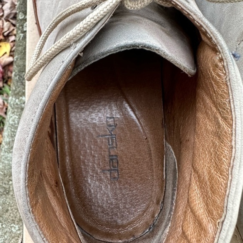 Dansko Men’s Jake Milled Nubuck Taupe Chukka Boots - Size 10.5M - Picture 5 of 12